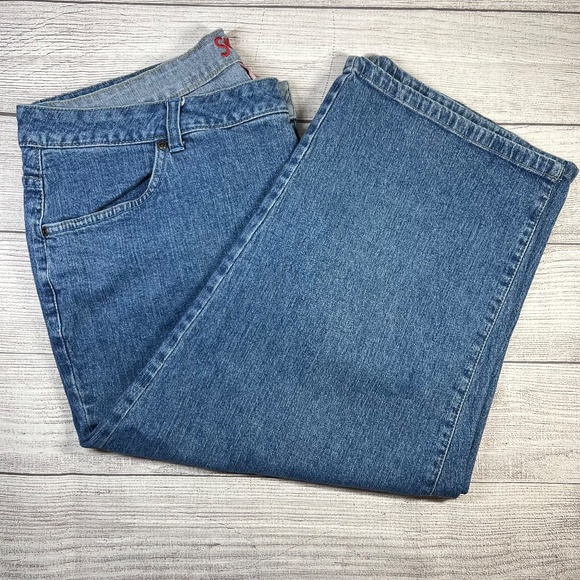 SMITH'S DUNGAREES CAPRI - Picture 2 of 6